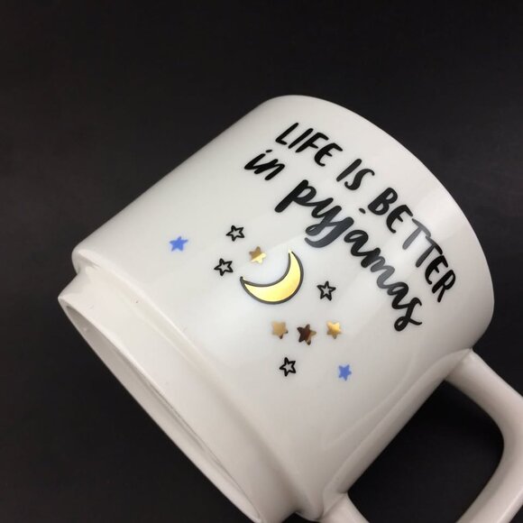 4 Stacking Mood Coffee Tea Mugs by Indigo - Picture 3 of 10